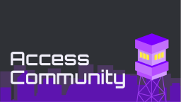 Access Community Discord Server Banner