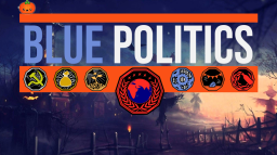 Blue Politics Discord Server Banner