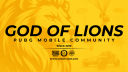 ♌ God of Lions ♌ Discord Server Banner