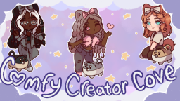 ✦ Comfy Creator Cove ✦ Discord Server Banner