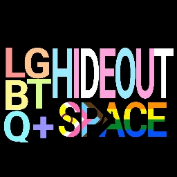 LGBTQ+ Hideout place Discord Server Banner