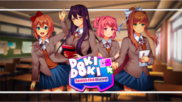 Doki Doki Spanish Club! Discord Server Banner