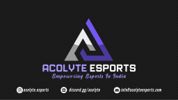 ACOLYTE ESPORTS Discord Server Banner