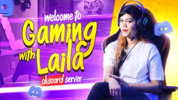 GAMING WITH LAILA Discord Server Banner