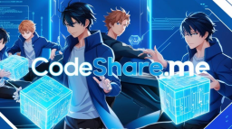 Code Share Discord Server Banner