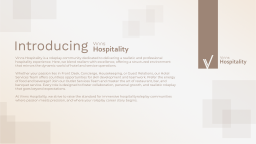 Vinns Hotels and Resorts Discord Server Banner