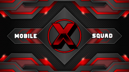 Mobile ❌ Squad Discord Server Banner