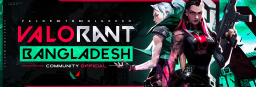 Valorant Bangladesh Community Discord Server Banner