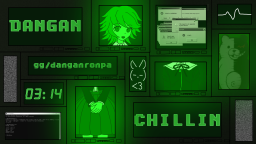 ◁ 📟.ılı. Dangan Chillin 🔌ˎˊ˗ Discord Server Banner