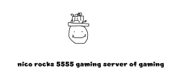 Nicorocks5555's Gaming Server Discord Server Banner