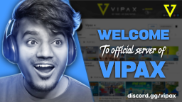 Vipax Discord Server Banner
