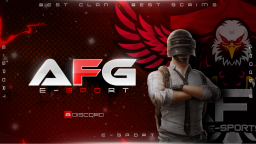 AFG E-Sports Discord Server Banner