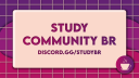 study community 🇧🇷 Discord Server Banner