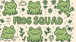 Frog Squad Discord Server Banner