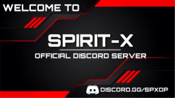 SPIRIT-X Discord Server Banner