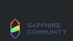 Sapphire - Imagine a Framework Discord Server Banner