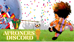 AURONERS ⚽ Discord Server Banner