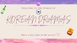 Korean Dramas Discord Server Banner