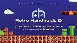 Retro Handhelds Discord Server Banner