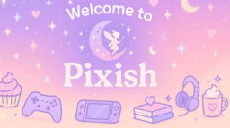 ♡₊˚ʚ Pixish ɞ˚₊♡ Discord Server Banner