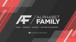 ALPHABET FAMILY Discord Server Banner