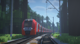 Minecraft Transit Railway Discord Server Banner