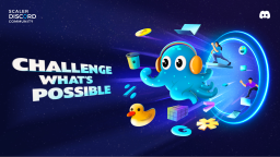 Scaler by InterviewBit Discord Server Banner