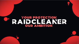 RaidCleaner Discord Server Banner