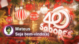 π 40 SABORES π Discord Server Banner