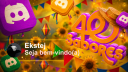 🌟 40 SABORES 🌟 Discord Server Banner