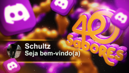 ๐ 40 SABORES ๐ Discord Server Banner