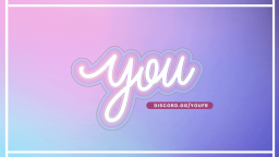 You๐ธ Discord Server Banner