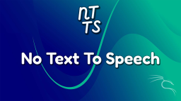 No Text To Speech Discord Server Banner