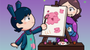 Drawing Attack Discord Server Banner