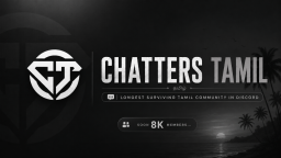 Chatters Tamil Discord Server Banner