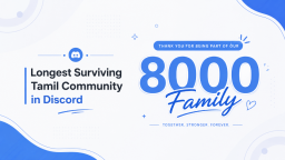 Chatters Tamil Discord Server Banner