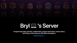 Bryl 💻's server Discord Server Banner