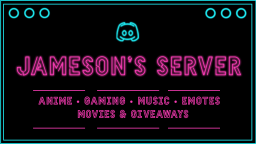 Jameson's Server Discord Server Banner