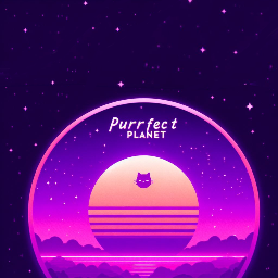 ᯓ𝄞🌍Purrfect Planet🐺 Discord Server Banner