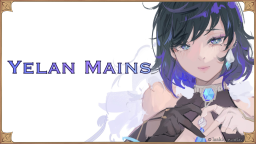 Yelan Mains Discord Server Banner