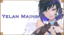 Yelan Mains Discord Server Banner