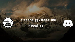 Nepalize Discord Server Banner