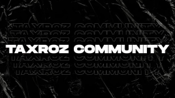 TAXROZ Community Discord Server Banner