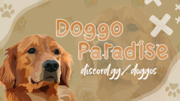 Doggo Paradise Discord Server Banner