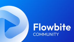 Flowbite Discord Server Banner
