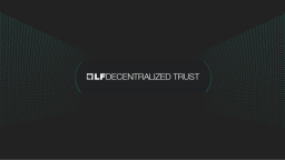 Linux Foundation Decentralized Trust Discord Server Banner