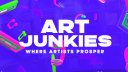 Art Junkies Discord Server Banner
