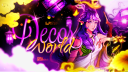 ᰔ   🔮   ໒   Decor World  ɞ   ୨ৎ Discord Server Banner