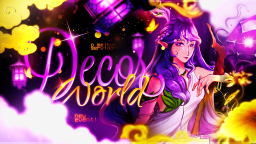 ᰔ 🔮 ໒ Decor World ɞ ୨ৎ Discord Server Banner