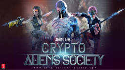 Crypto Aliens Society Discord Server Banner